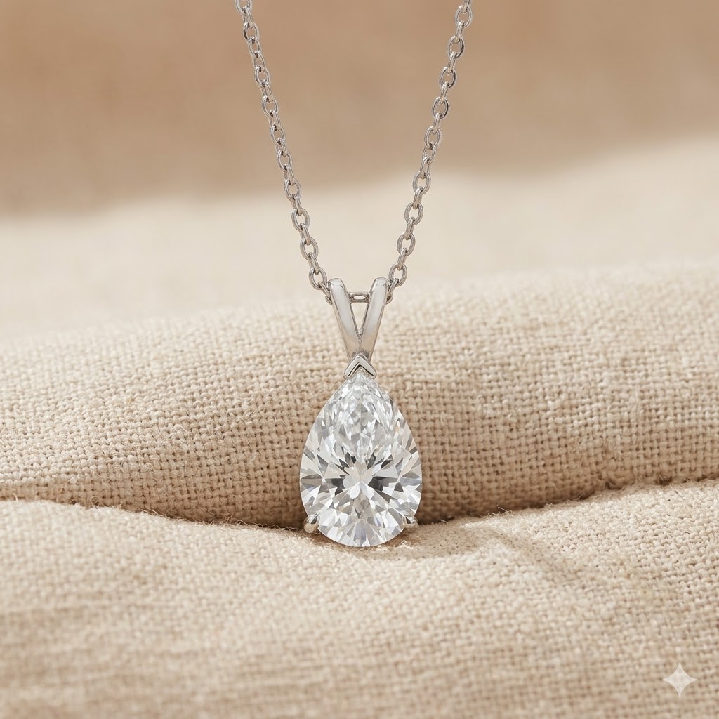 Diamond Solitaire Pendant