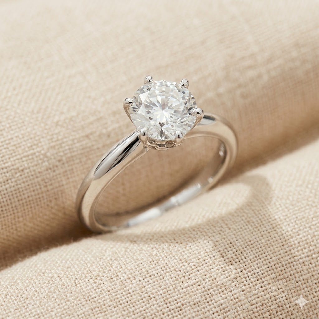 Diamond Stud Earrings