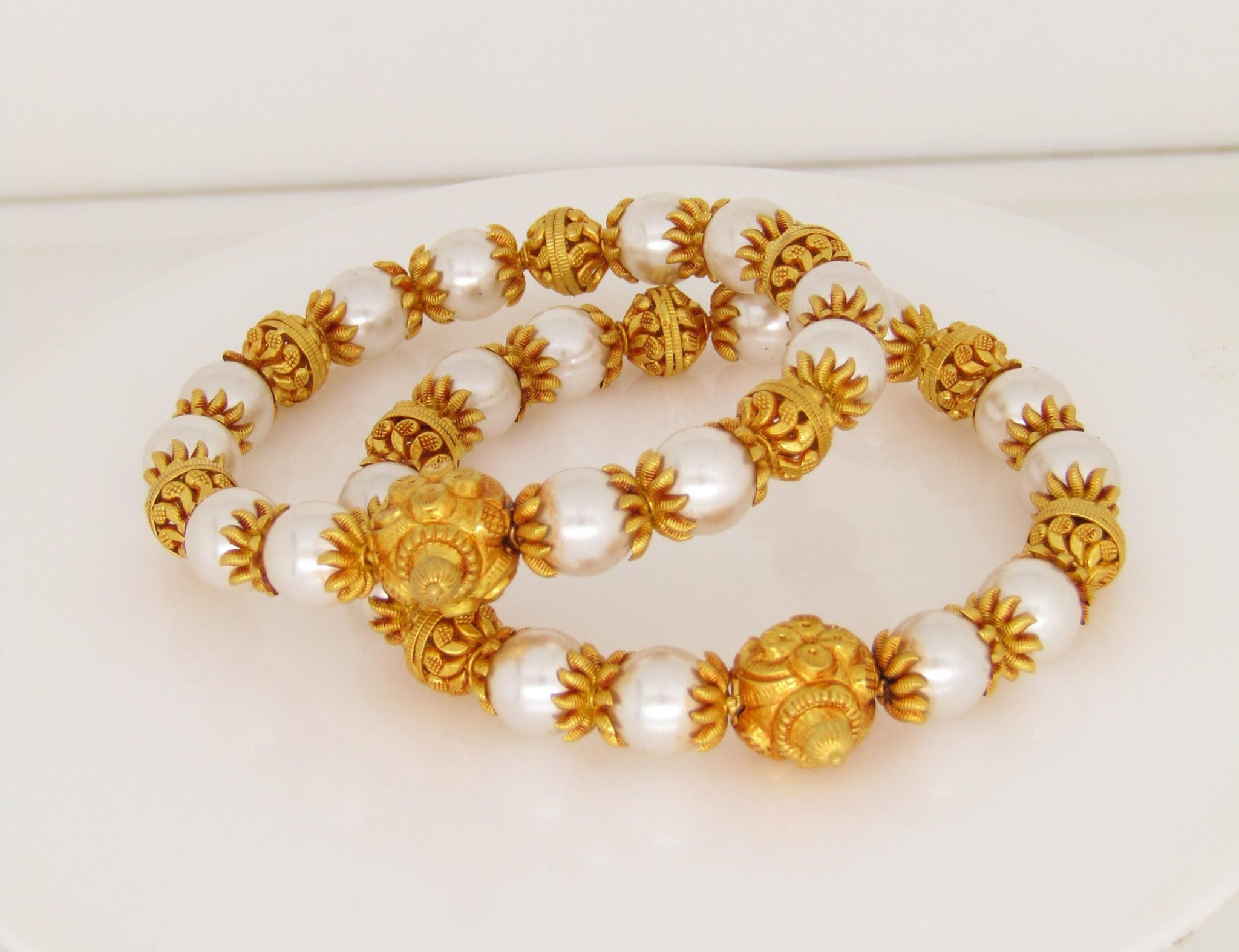 Plain Gold Bangles