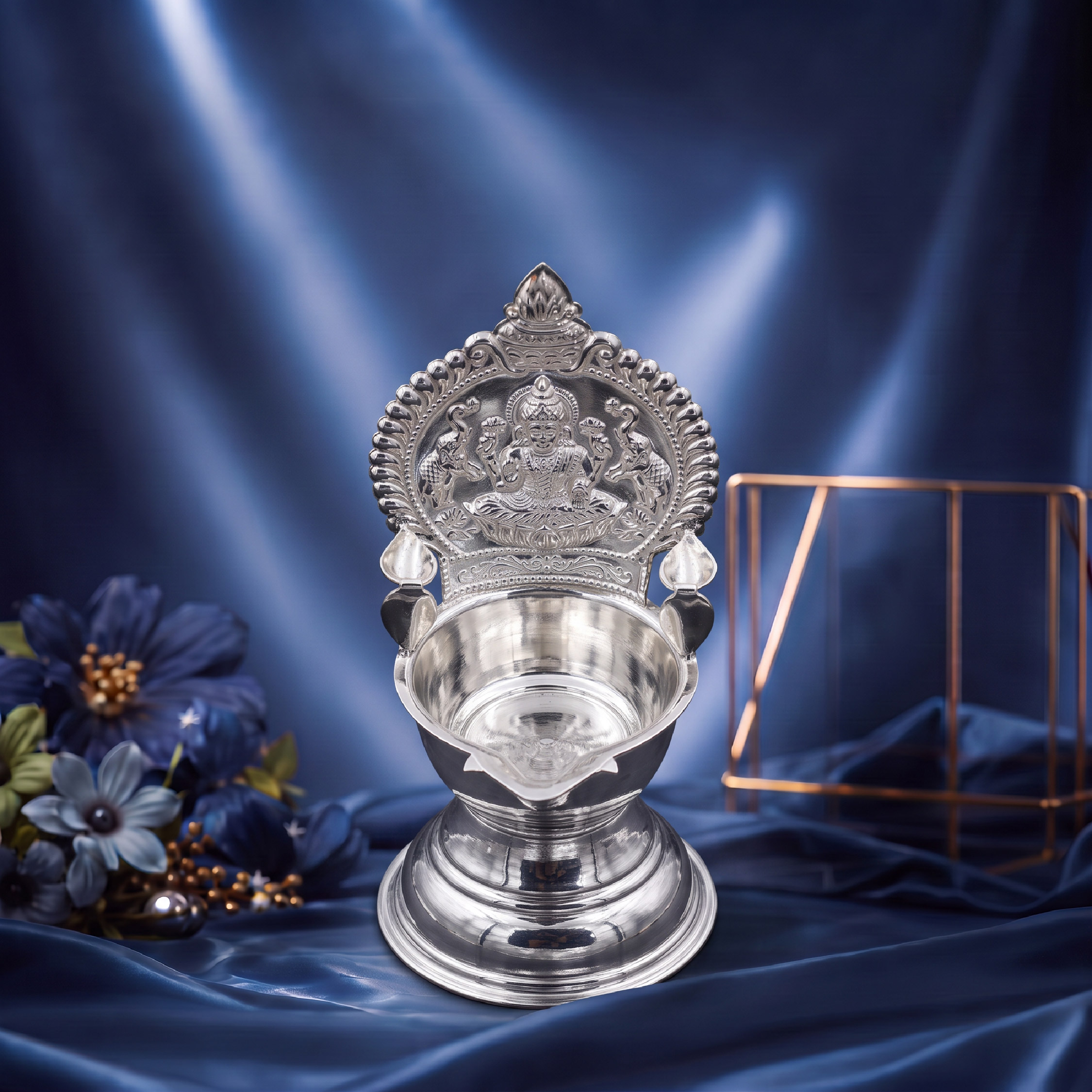 Silver Lakshmi Kalash