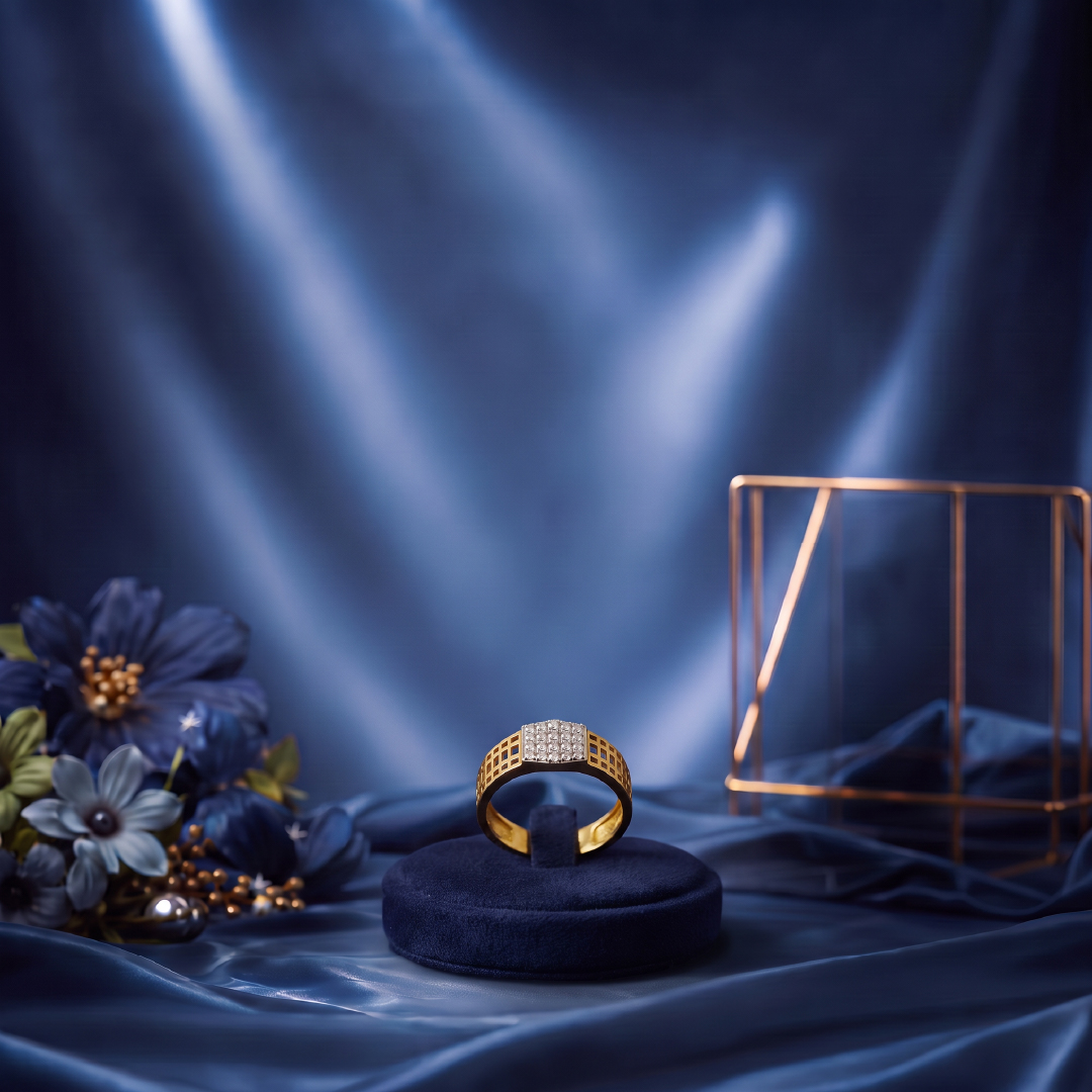 Stone-Set Gold Ring
