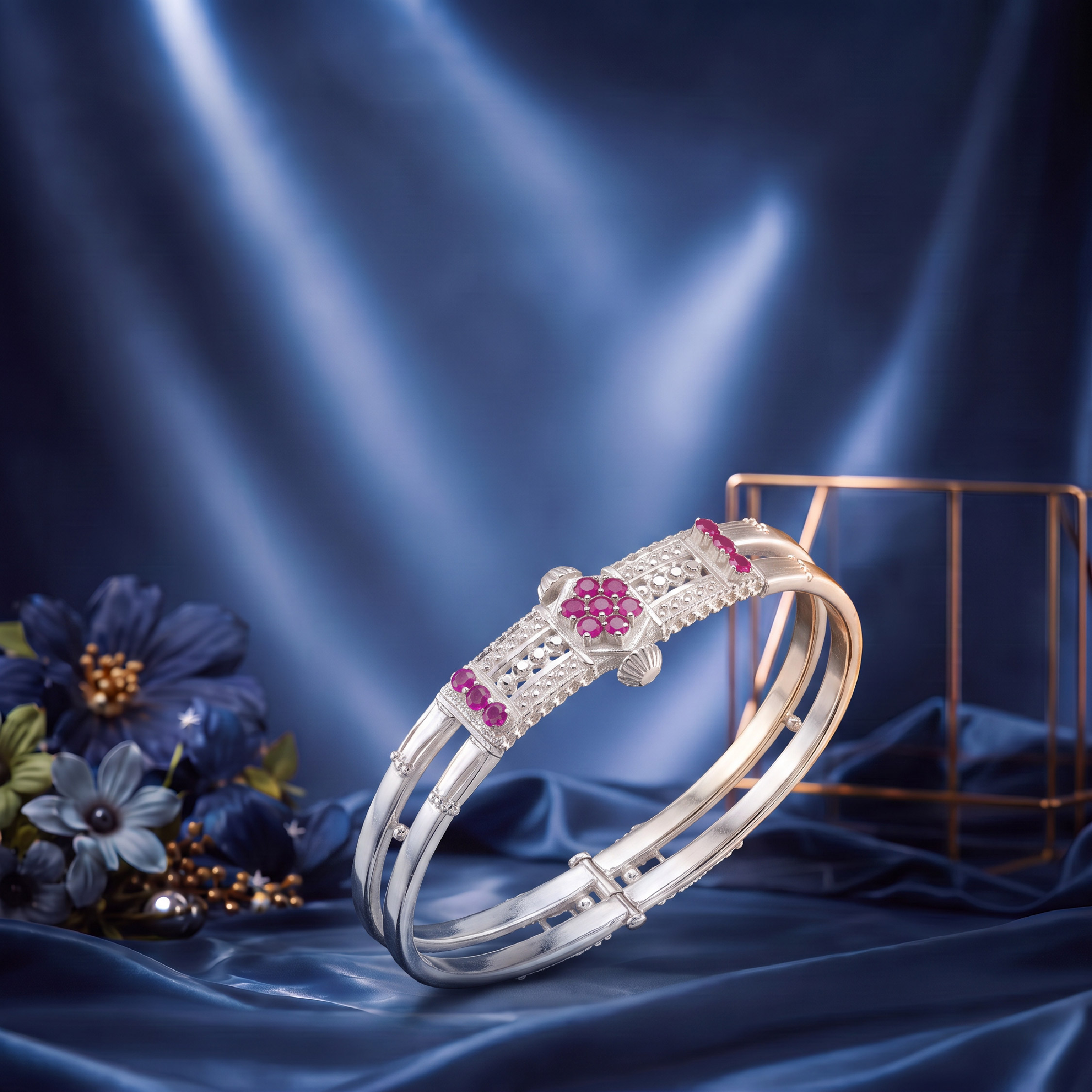 Diamond Bangles Set